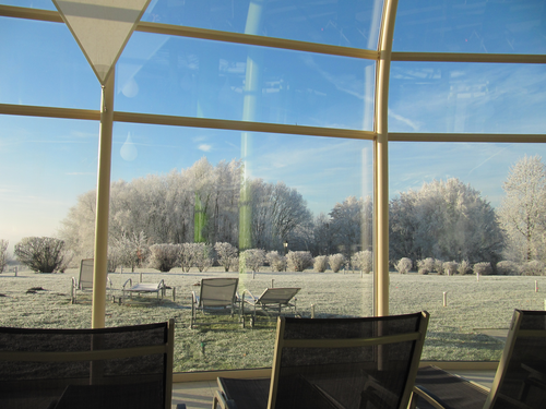 Ruheraum mit herrlichem Ausblick (Hotel Fürstenhof)