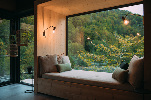 Sensationeller Ausblick im Haus Luft (Fourelements)