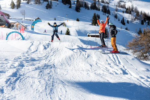 Tolle Action auf der Family Slope © Hochalmbahnen AG
