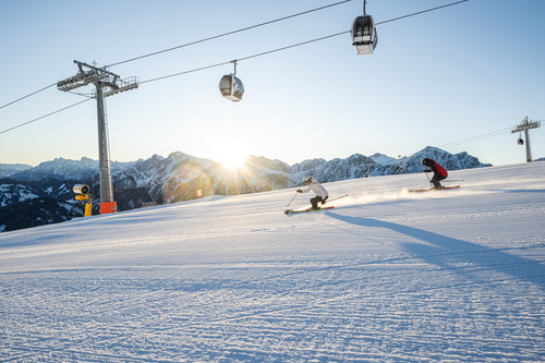 Traumhafte Abfahrt (c) wisthaler.com (Dolomitenregion Kronplatz)