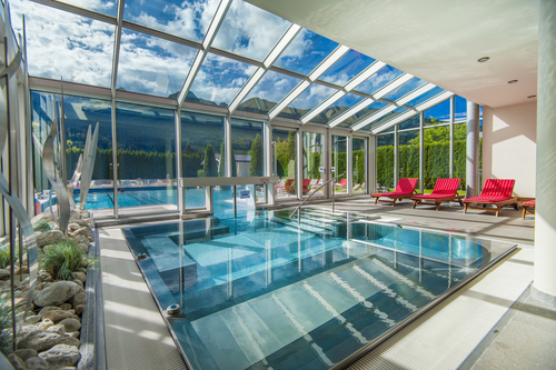 Traumhafter Pool und Thermenbereich (IMPULS HOTEL TIROL)