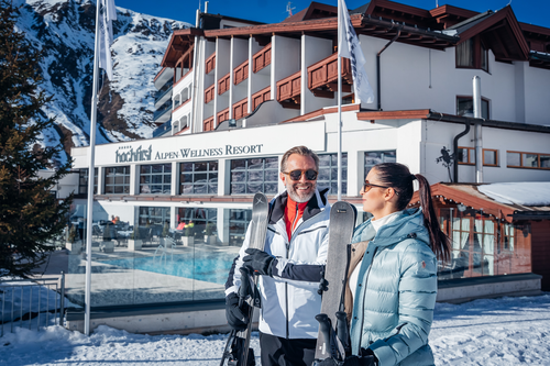 Vom Hotel direkt auf die Piste (Hochfirst)
