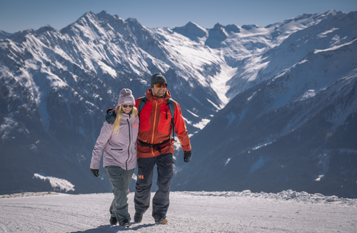 Winterwandern zu zweit (Wildkogel-Arena Neukirchen &amp; Bramberg)