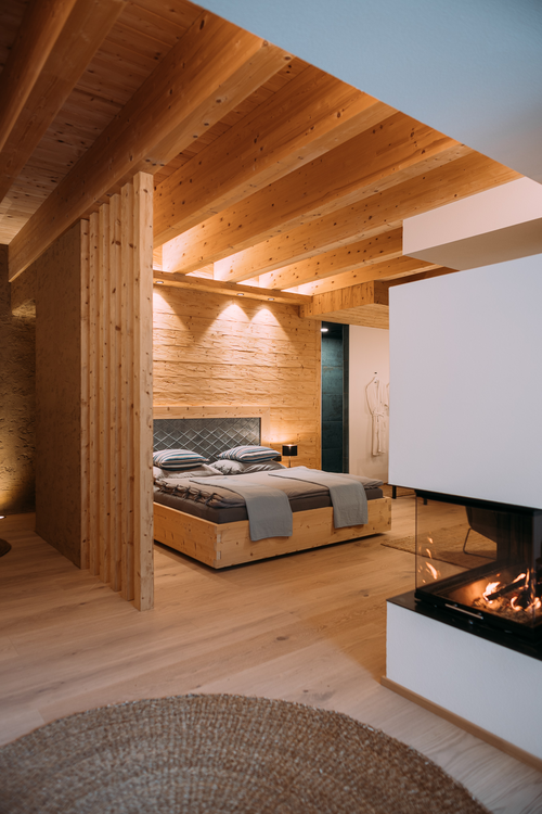 Wohnbereich im Haus Eisvogel (Fourelements)