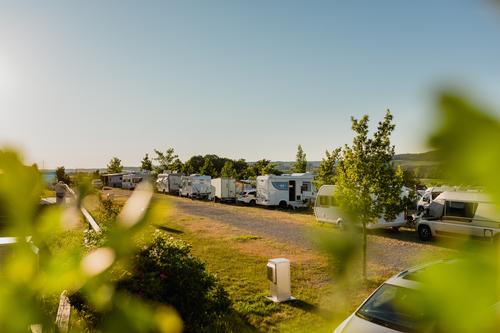 Wohnwagenbereich (Vital CAMP Bayerbach)