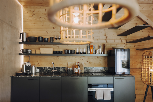 Wunderschöne Küche in den Hideaways (Fourelements)