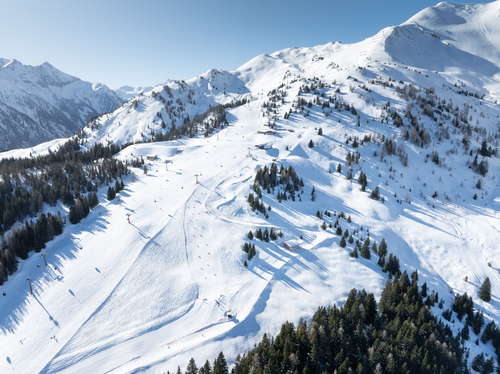 Wunderschöne Pisten im tiefverschneiten Rauris © Hochalmbahnen AG
