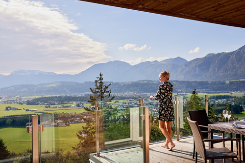 Zauberhafter Blick auf die Berge © Michael Huber (Hotel Panorama Royal)
