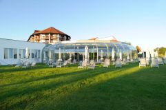 Außenansicht der Therme (Hotel Fürstenhof)