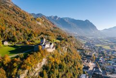 Blick auf das Schloss Vaduz (c) Liechtenstein Marketing