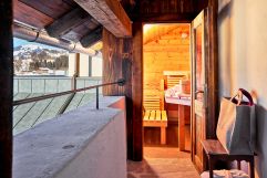 Blick in die Sauna (Schloss Hotel Mittersill)