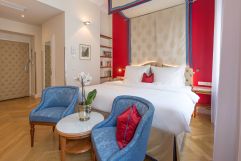 Blick in die Superior Romantik Suite (Hotel KAISERHOF Wien)