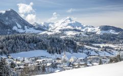 Blick in die verschneiten Berge (Bildarchiv All-Suite Resorts Ötztal)