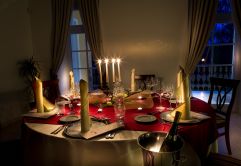 Candle light dinner (Rimske Terme)