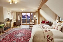 Doppelzimmer mit tollem Ausblick (Schloss Hotel Mittersill)
