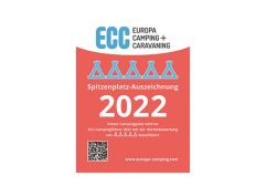 ECC-Spitzenplatz-Auszeichnung 2022 (Vital CAMP Bayerbach)