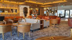 Einladende Lounge für eine gemütliche Auszeit (Hotel Bergblick)