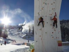 Eiskletterturm Malbun (Liechtenstein Marketing)