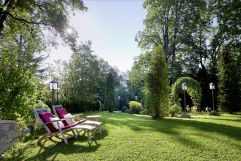 Entspannen im Sonnenschein (Hotel Schloss Mittersill)