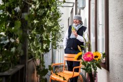 Erfrischenden Drink am Balkon genießen (c) Gernot Gleiss (Hollmann Beletage)