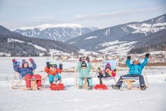 Familienspaß auf der Piste (c) Rotwild (Olang)