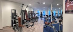 Fitnessraum mit TechnoGym Geräten allein für die Mitarbeiter (VILA VITA Pannonia Pamhagen)