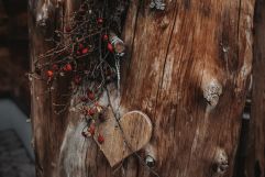 Herbstlich liebevolle Dekoration (Alpzitt Chalets)