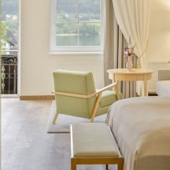 Herrlicher Ausblick aus der Junior Suite Schafberg Villa (c) Sébastien Ouvrard - Ebner&#039;s Waldhof