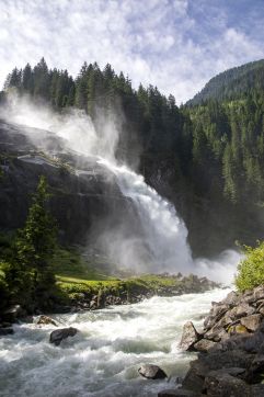 Imposantes Naturschauspiel am Krimmler Wasserfall (Tourismusverband Krimml)