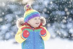 Kinderfreude auf den Winterurlaub im Gorfion