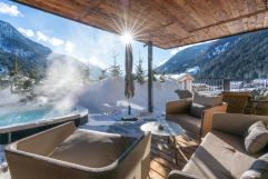 Kräftesammeln im Winter im Private Spa_Chalet Salena (c) danieldemichiel.com (Hotel Quelle Nature Spa Resort)