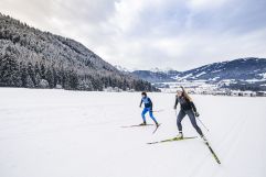 Langlaufen durch Antholz (c) wisthaler.com (Dolomitenregion Kronplatz)