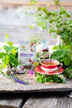 Mawo-Tee auch lose bei SonnenMoor erhältlich (SonnenMoor)