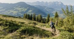 Mountainbike Action (c) Lensecape (Das Hohe Salve Sportresort)