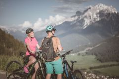 Mountainbiken mit fantastischer Aussicht (c) Kottersteger (Hirben Naturlaub)