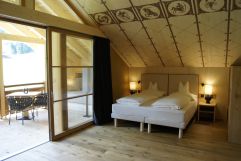 Naturbelassenes ECARF-zertifiziertes Schlafzimmer (Tirler-Dolomites Living Hotel)