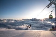 Perfekt präparierte Pisten (Dolomitenregion Kronplatz)