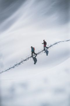 Ruhe und Abgeschiedenheit in naturbelassener Winterlandschaft (c) Mia Maria Knoll (TVB Silberregion Karwendel)