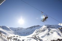 Sareislift mit Blick auf Malbun (Liechtenstein Marketing)