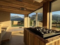 Sauna mit sonniger Aussicht (Der Böglerhof)