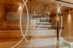 Schluck-Specht Sauna (c) Karin Bergmann (Ratscher Landhaus)