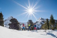 Schneeschuhwanderung (Dolomitenregion Kronplatz)