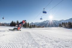 Snowboard Action (Dolomitenregion Kronplatz)