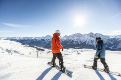 Snowboarder in Motta Naluns (c) Andrea Badrutt Chur (Hotel Belvedere)