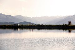 Speichersee bei Sonnenuntergang (c) Klemens König (Das Hohe Salve Sportresort)