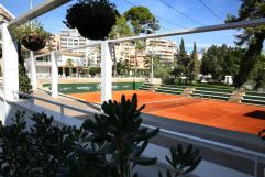 Tennis-Court im Palma Sport + Tennis Club (c) Johanna Gunnberg (Hotel Espléndido)
