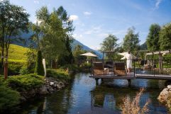Traumhafte Stimmung im Wellnessgarten (c) Daniel Demichiel (Hotel Quelle Nature Spa Resort)