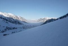 Über dem Nebelmeer von Malbun (Gorfion Familotel Liechtenstein)