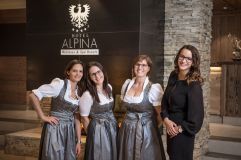 Verwöhn-Team im Hotel Alpina Kössen