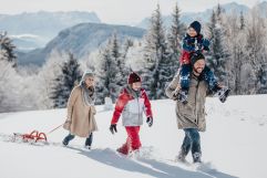 Wandern mit der Familie (c) SalzburgerLand Tourismus (Biohotel Castello Königsleiten)